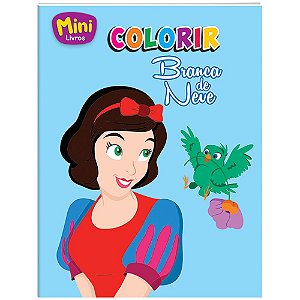 Livro Mini - Colorir: Branca de Neve