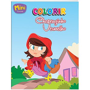 Livro Mini - Colorir: Chapeuzinho Vermelho