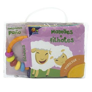 Livro Amiguinhos de pano: Mamães e Filhotes