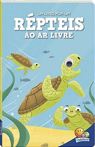 Livro Olhinhos Espertos! Um livro pop-up: Répteis ao ar l...