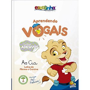 Livro Atividades de Apoio Escolar:Vogais (Escolinha Todol...
