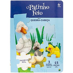 Livro Clássicos em Quebra-Cabeças: O Patinho Feio