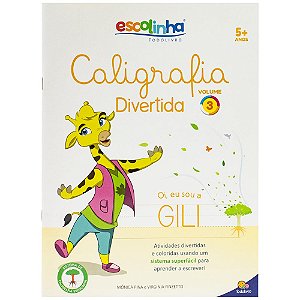 Livro Caligrafia Divertida III: Vol. 3 (Escolinha Todolivro)
