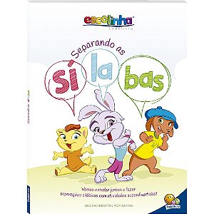 Livro Separando as Sílabas (Escolinha Todolivro)