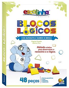 Livro Com Matemática também se brinca:Blocos Lógicos(Esco...