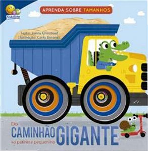 Livro Aprenda sobre tamanhos: Do Caminhão Gigante ao Pati...