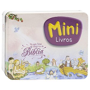 Livro MINI - LATA: Mais Belas Histórias da Bíblia, As - C...