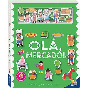 Livro Amigos de Feltro: Olá, Mercado!
