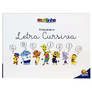 Livro Escrever Bem: Praticando a Letra Cursiva (Escolinha...