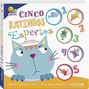 Livro Conte até 5! Cinco ratinhos espertos