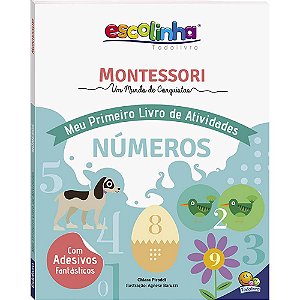 Livro Montessori Meu Primeiro Livro de Atividades... Núme...