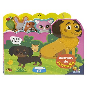 Livro Toque e Sorria: Animais de Estimação