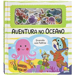 Livro Diversão com Feltros: Aventura no Oceano