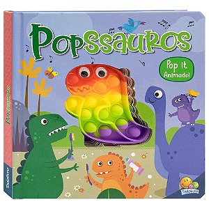 Livro Pop it Animado! PopSsauros