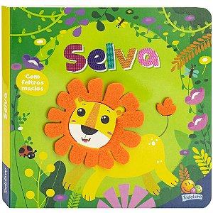 Livro Amiguinhos de Feltro: Selva