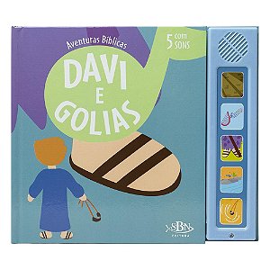 Livro Aventuras Bíblicas: Davi e Golias