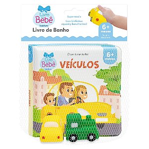 Livro É bom tomar Banho II! Veículos