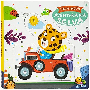 Livro Encaixe a História: Aventura na Selva