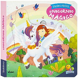 Livro Encaixe a História: Unicórnio Mágico