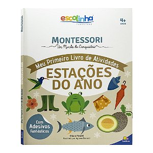 Livro Escolinha MONTESSORI Meu P livro Atividades: Estações do ...