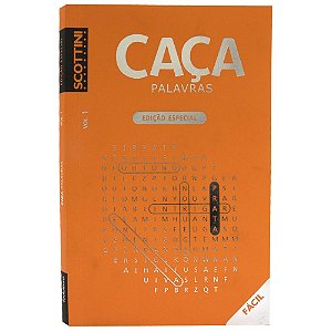 Livro Scottini touch: Caça-palavras Fácil V1