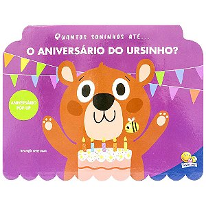 Livro Aniversário Pop-up: Quantos Soninhos Até... O anive...