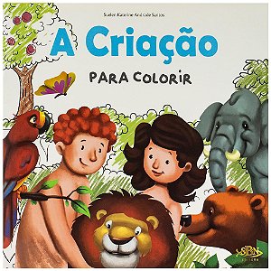 Livro Contos Bíblicos para Colorir: A Criação
