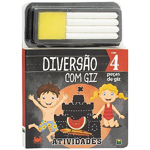 Livro Diversão com Giz: Atividades