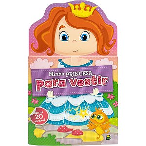 Livro Vamos Vestir! Minha Princesa para Vestir