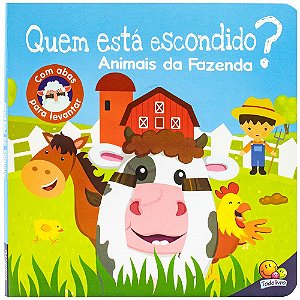 Livro Quem está escondido? Um Livro com Abas: Animais da ...
