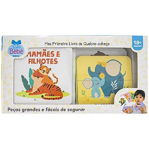 Livro Meu Primeiro Livro de QC: Mamãe e Filhotes