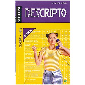 Livro Scottini Descripto (96p) N.1012 (Difícil)