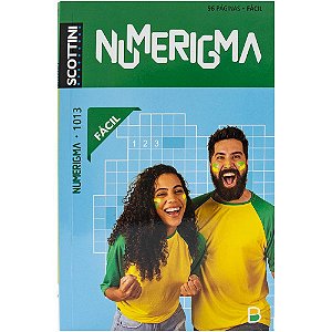 Livro Scottini Numerigma (96p) N.1013 (Fácil)