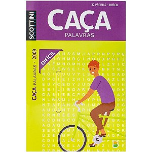 Livro Scottini Caça-palavras (32p) N.2009 (Difícil)