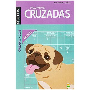Livro Scottini Cruzadas (32p) N.2038 (Difícil)