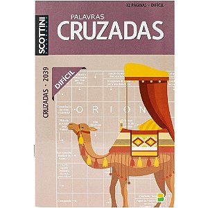 Livro Scottini Cruzadas (32p) N.2039 (Difícil)