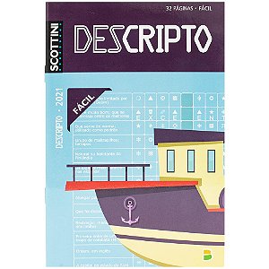 Livro Scottini Descripto (32p) N.2021 (Fácil)