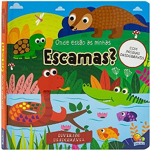 Livro Diversão Desdobrável: Onde estão as minhas escamas?
