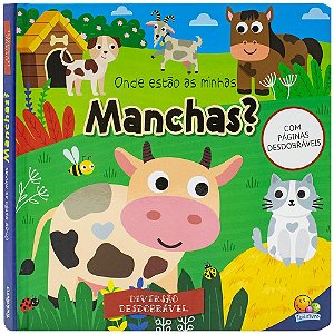 Livro Diversão Desdobrável: Onde estão as minhas manchas?
