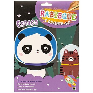 Livro Rabisque e Divirta-se! Espaço