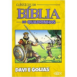 Livro Clássicos da Bíblia em Quadrinhos: Davi e Golias
