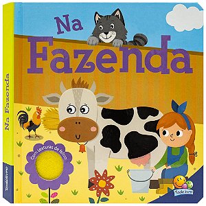 Livro Texturas de Feltro: Na Fazenda