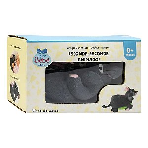 Livro Amigos Carinhosos - um livro de pano: Esconde-esconde ani...