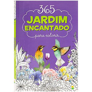 Livro 365 Jardim Encantado Para Colorir