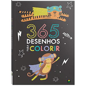 Livro 365 Desenhos para Colorir (PT)