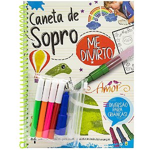 Livro Caneta de Sopro: Me Divirto