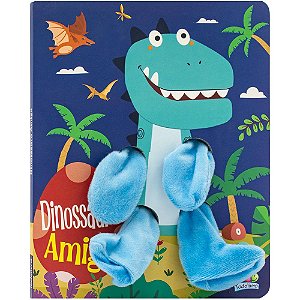 Livro Abraço Gostoso - Livro Dedoche: Dinossauro Amigo