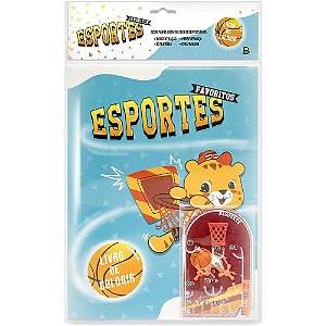 Livro Esportes Favoritos - Livro de Colorir
