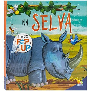 Livro Animais em Movimento: Um Pop-Up: Na Selva