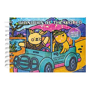 Livro Sweet Coloring Book by Jade: Wonders of the World